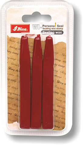 Pečetící vosk červený - Kliknutím na obrázek zavřete