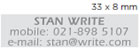 Pen Stamp Alu Magnet dotykový